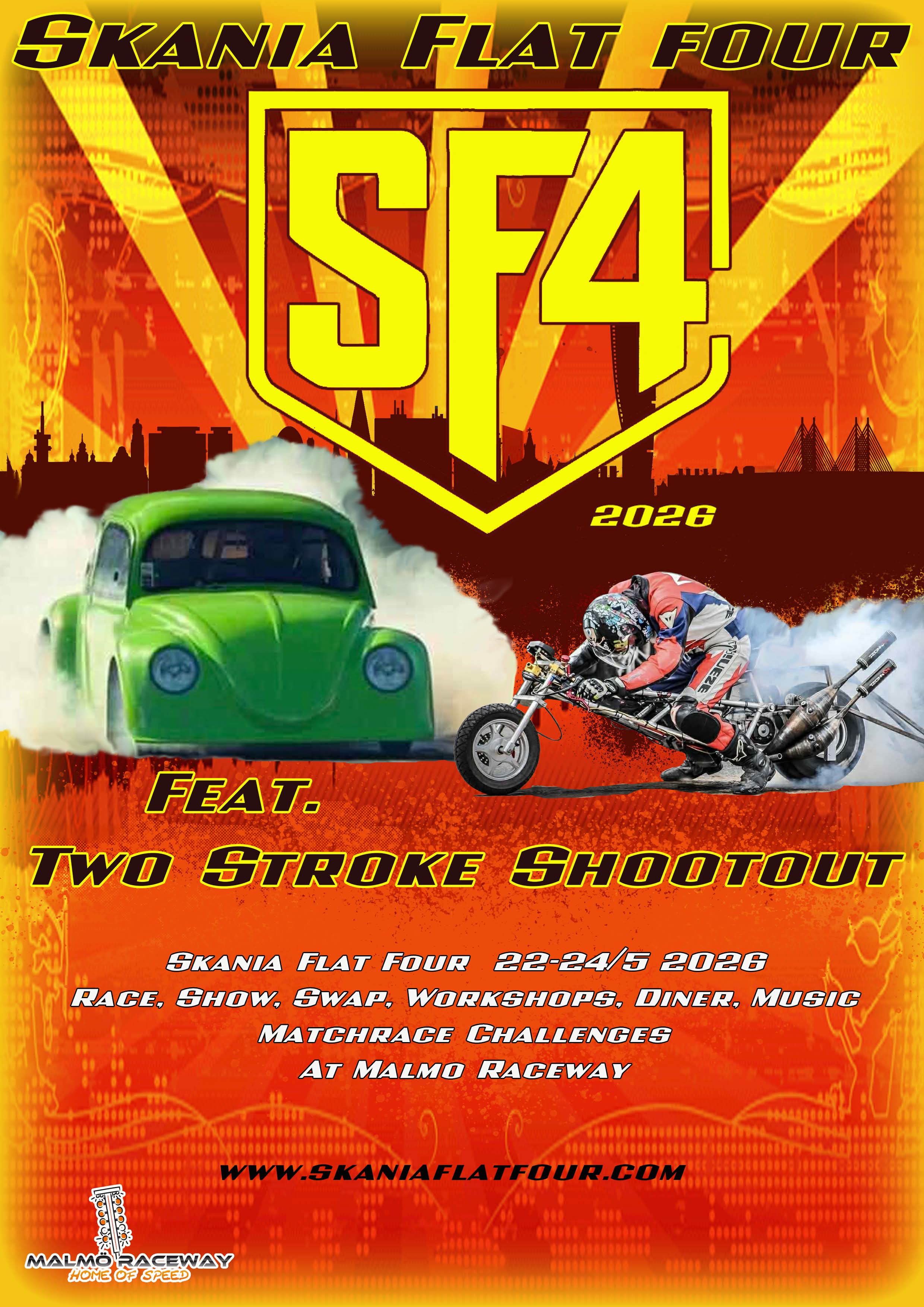 Scania Flat Four & 2 Stroke Shootout